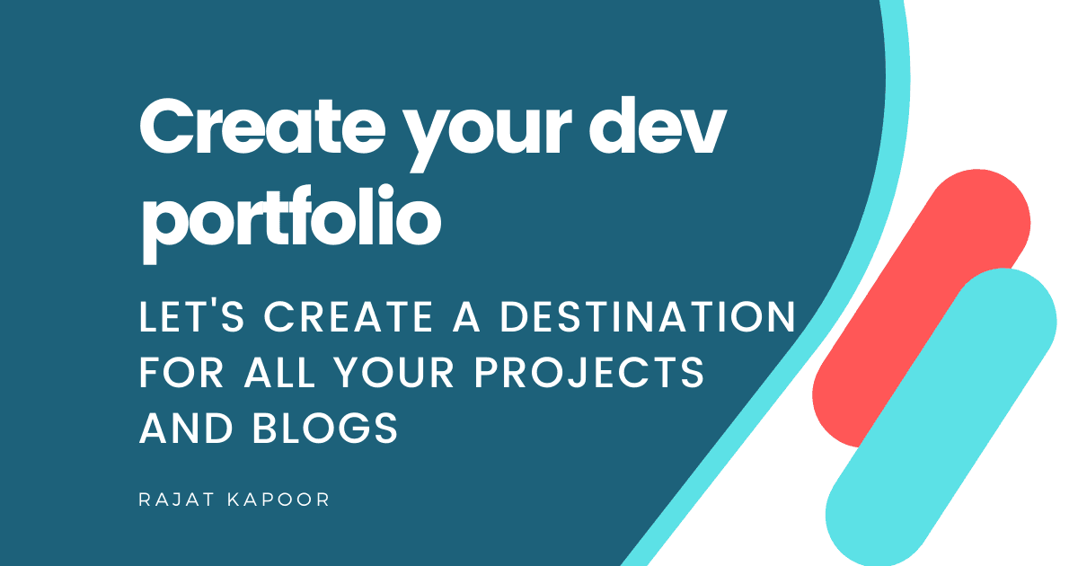 Create your developer portfolio
